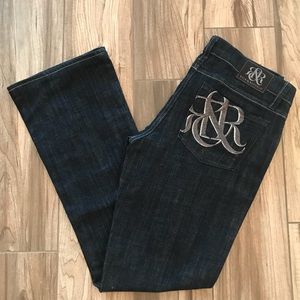 Size 28 x 30 Rock Republic Dark Wash Boot Cut